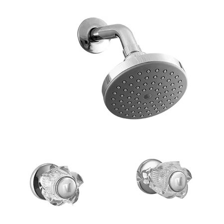 Mezcladora de Ducha Vainsa Modelo M85G3E00 Cromado Bronce Plata