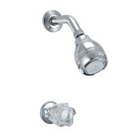 Llave de Ducha Cristal Massage Vainsa Cromo