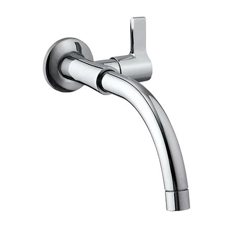 Llave de Lavatorio a la Pared Vainsa Line Plata
