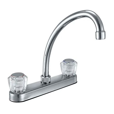 Mezcladora de lavatorio Cristal Pico L Cromo Vainsa