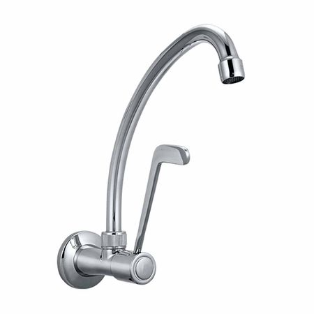 Llave lavatorio pared Espec a Leva L Cr Vainsa