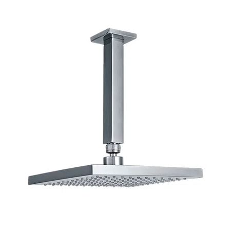 Salida de Ducha Vainsa Española Cromada 30cm Vertical de Bronce