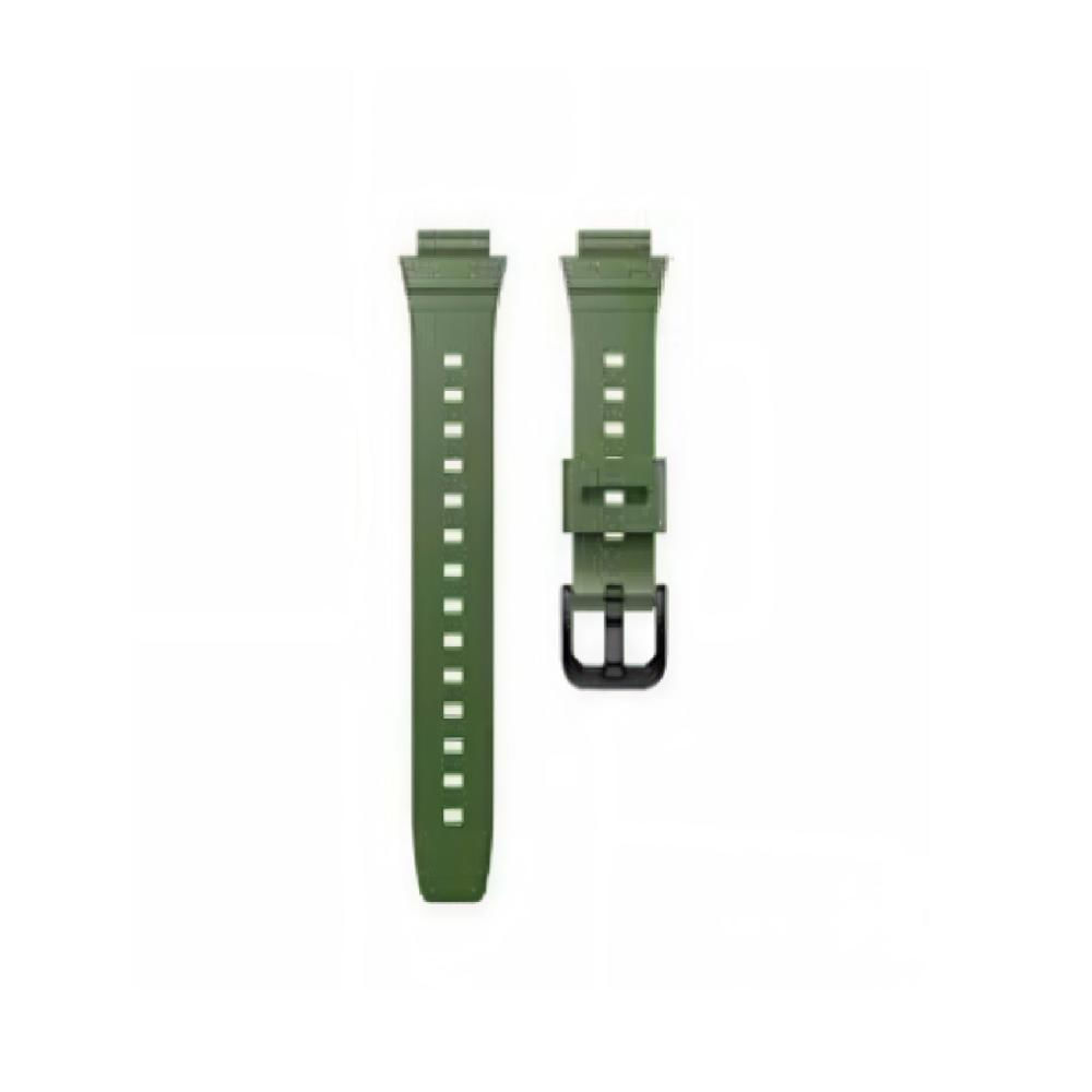 Correa De Silicona Para Huawei Kids 4 Pro- Verde Oscuro