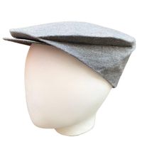 Boina de Hombre tipo italiano Nation Josue - Gris Talla M Gris Claro M