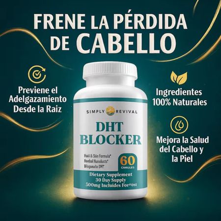 DHT BLOCKER  SALUD CAPILAR Y EQUILIBRIO HORMONAL