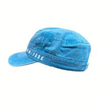 Gorra Carbonera Modelo Washed - Turquesa