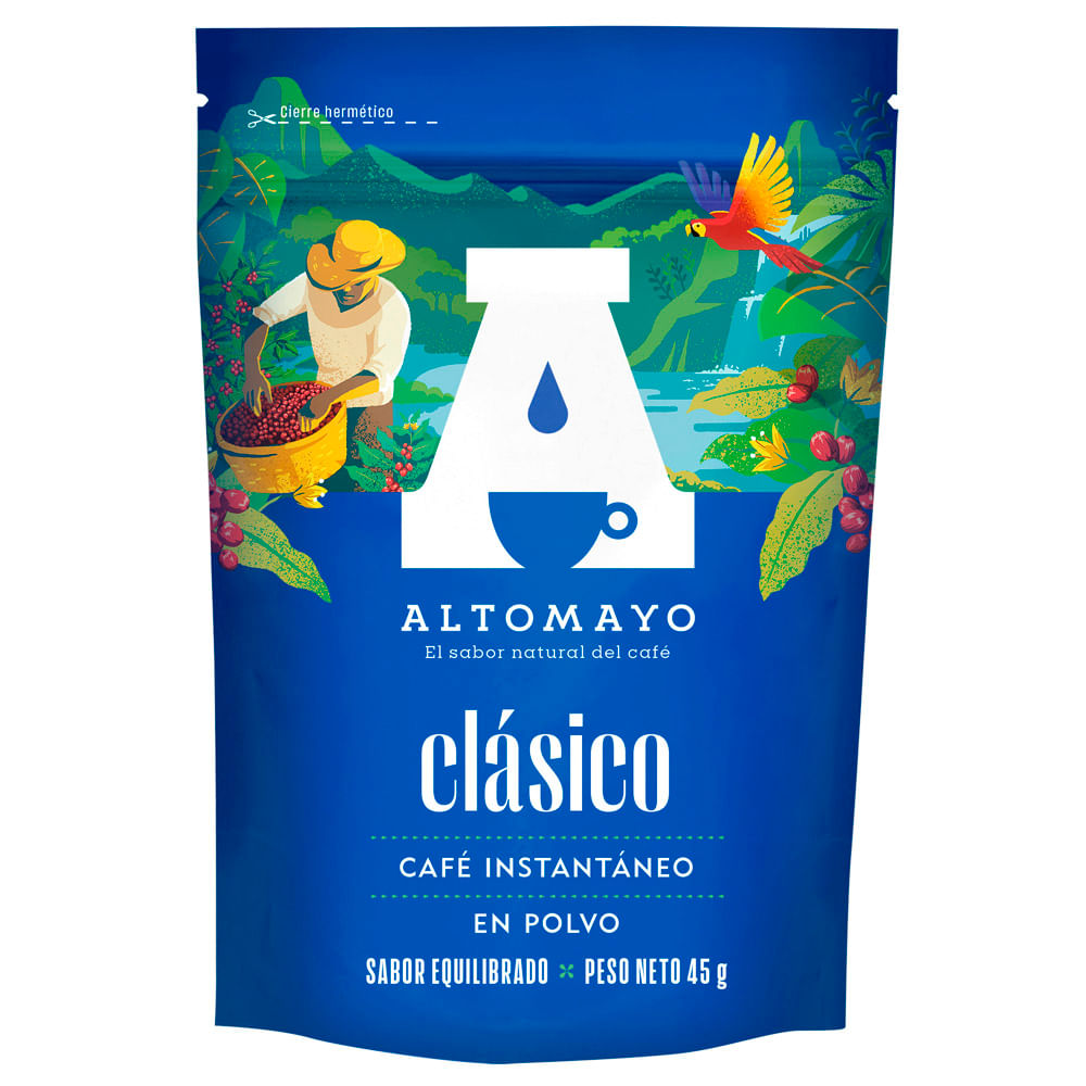 Café Instantáneo Clásico ALTOMAYO Doypack 45g