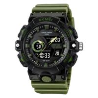 Reloj Skmei Shadow Hombre Analógico Digital Deportivo Verde 2225