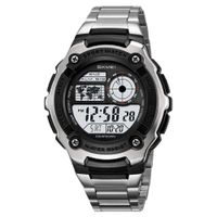 Reloj Skmei Terra Hombre Digital Deportivo Dual Luz LED Acero 2473