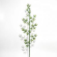 Planta Artificial Bambú con Hojas 190 cm Decoración Natural para Hogar u Oficina