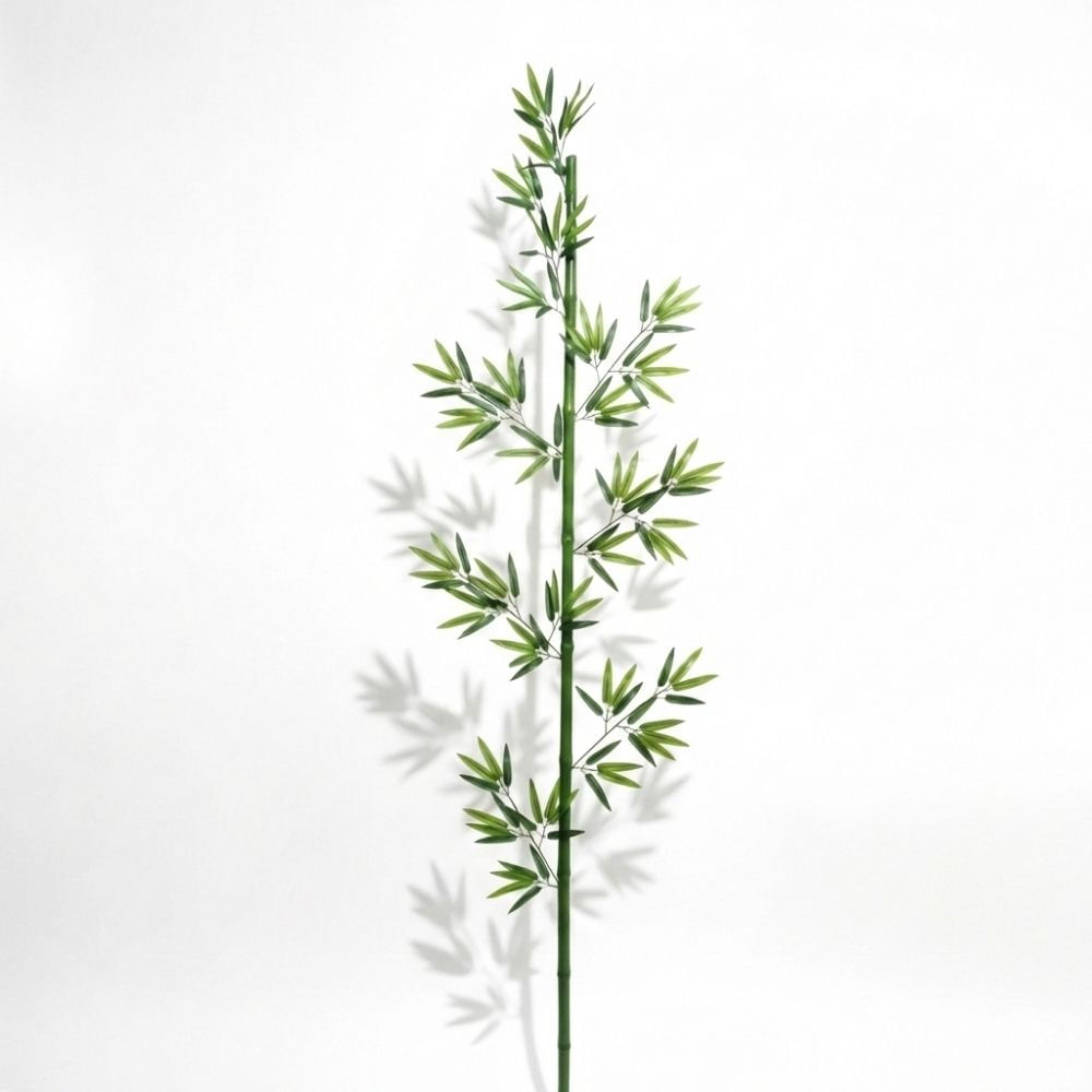 Planta Artificial Bambú con Hojas 190 cm  Decoración Natural para Hogar u Oficina