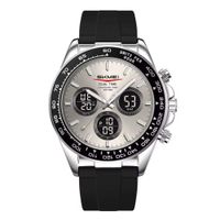 Reloj Skmei Orbit Hombre Analógico Digital Elegante Acero 2588