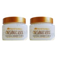 PACK 2 EXFOLIANTE CORPORAL ORGANIC RICE 600G WOKALI