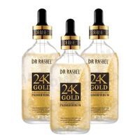 PACK 3 PRIMER SERUM 24K GOLD 100ML DR RASHEL