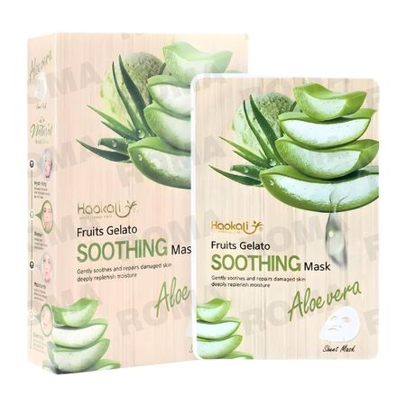 MASCARILLA FACIAL ALOE VERA 10UND WOKALI