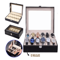 Organizador 12 Compartimientos Porta Organizador 12 Compartimientos Porta Relojes