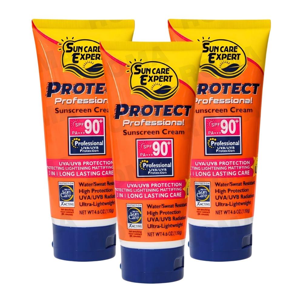PACK 3 PROTECTOR SOLAR 90 SPF 130G WOKALI