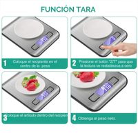 Balanza Digital Gramera Precisa Acero Inoxidable 10 Kg