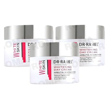 PACK 3 CREMA FACIAL DE DÍA WHITE SKIN 50G DR RASHEL