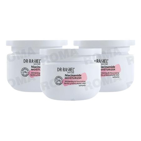 PACK 3 CREMA FACIAL NIACINAMIDE MOISTURIZER 160ML DR RASHEL