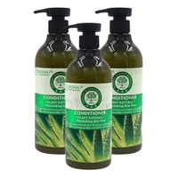 PACK 3 ACONDICIONADOR ALOE VERA 550ML WOKALI