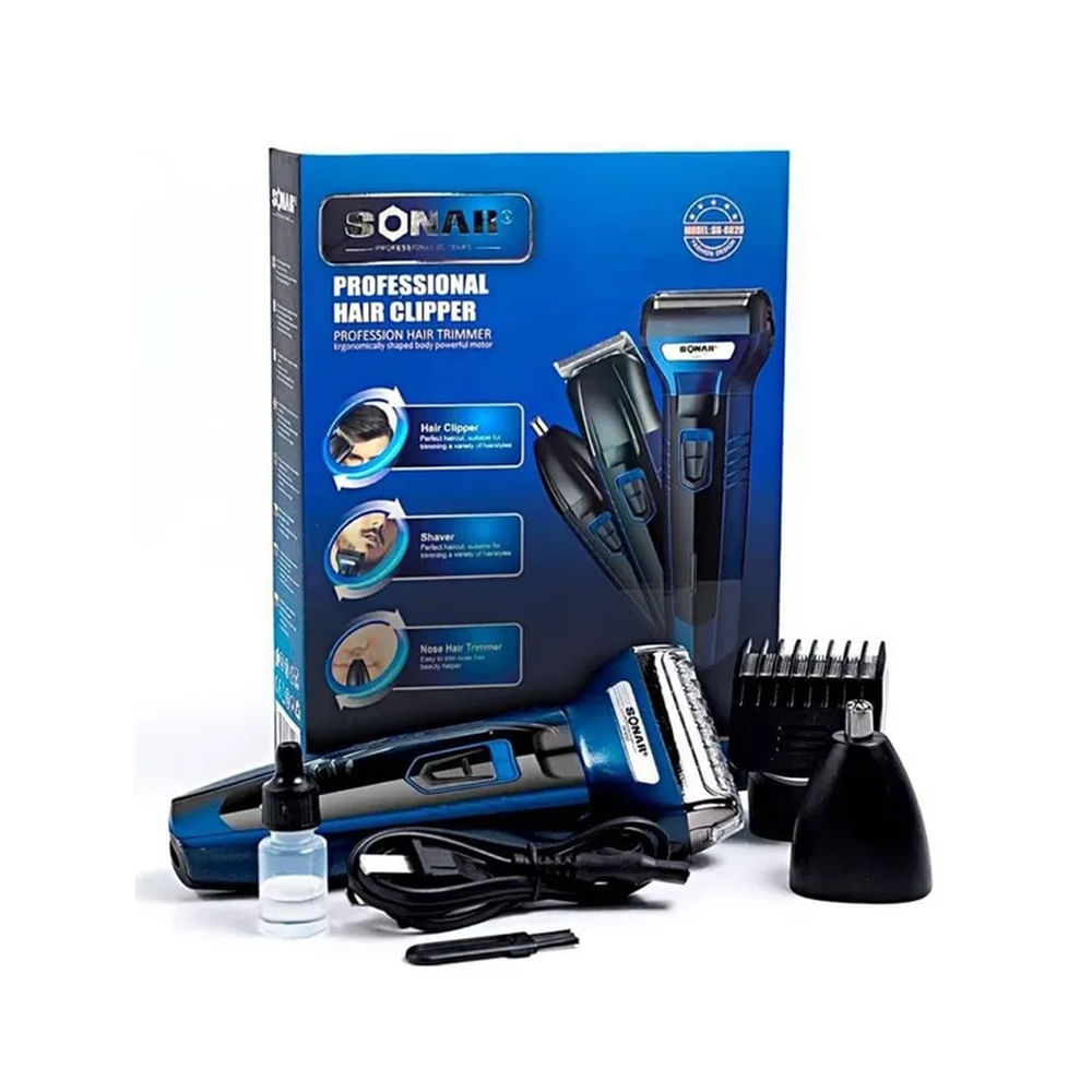 Afeitadora Sonar 3 en 1