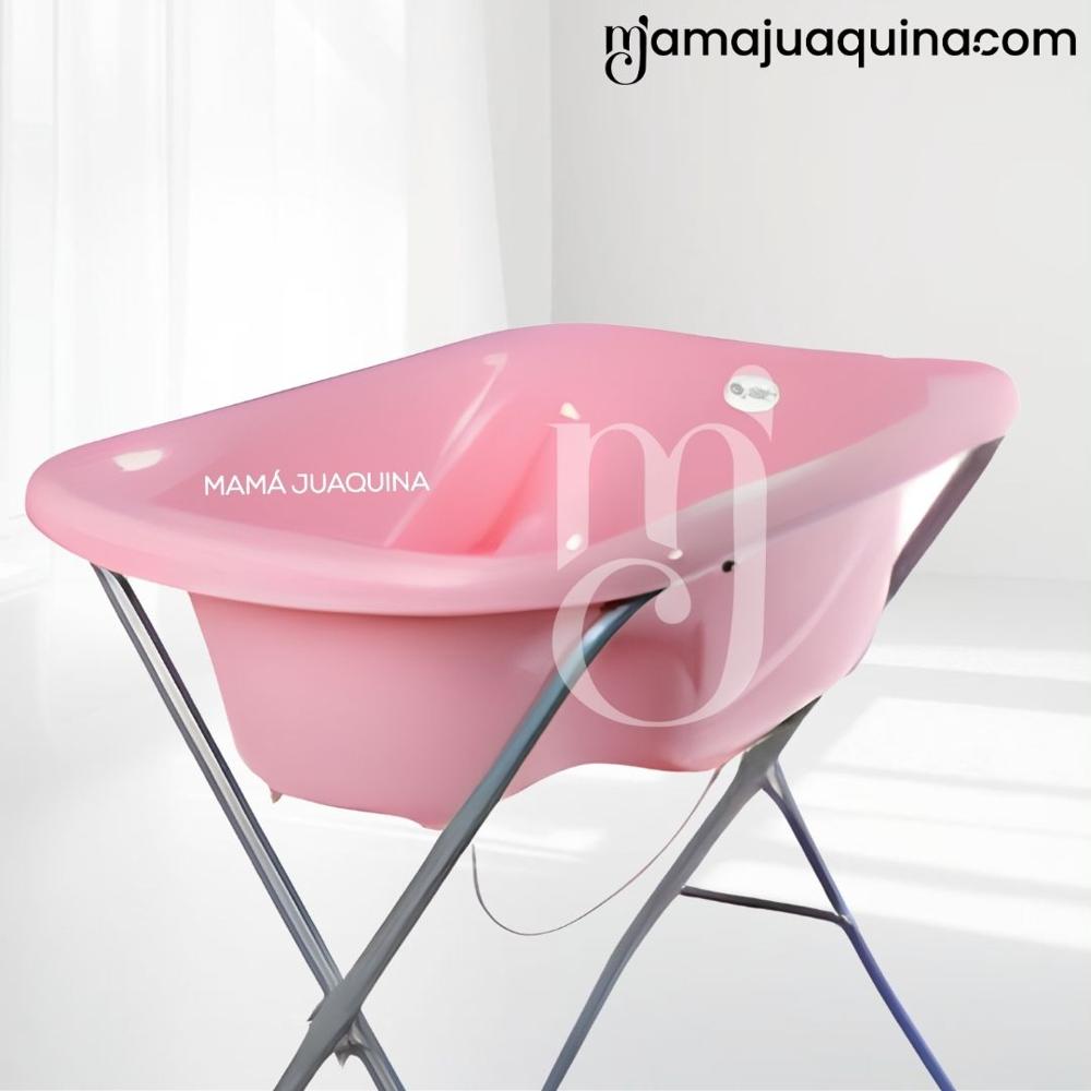 Bañera Plegable con Rack Multiuso TALI Pink