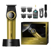 Cortadora Pelo Trimmer Vgr V-977 8000rpm Luz Led Recargable