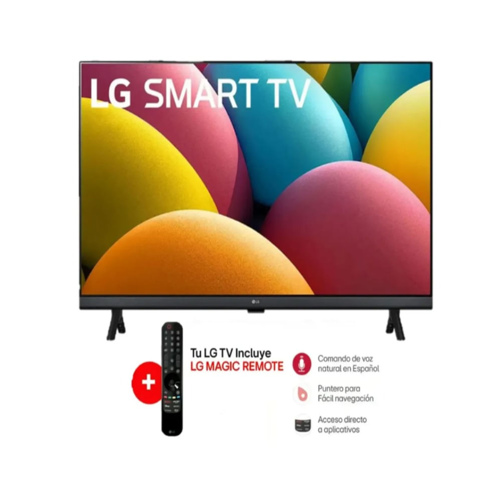 Televisor 32 HD LG Smart TV 32LR600BPSC ThinQ AI MAS magic