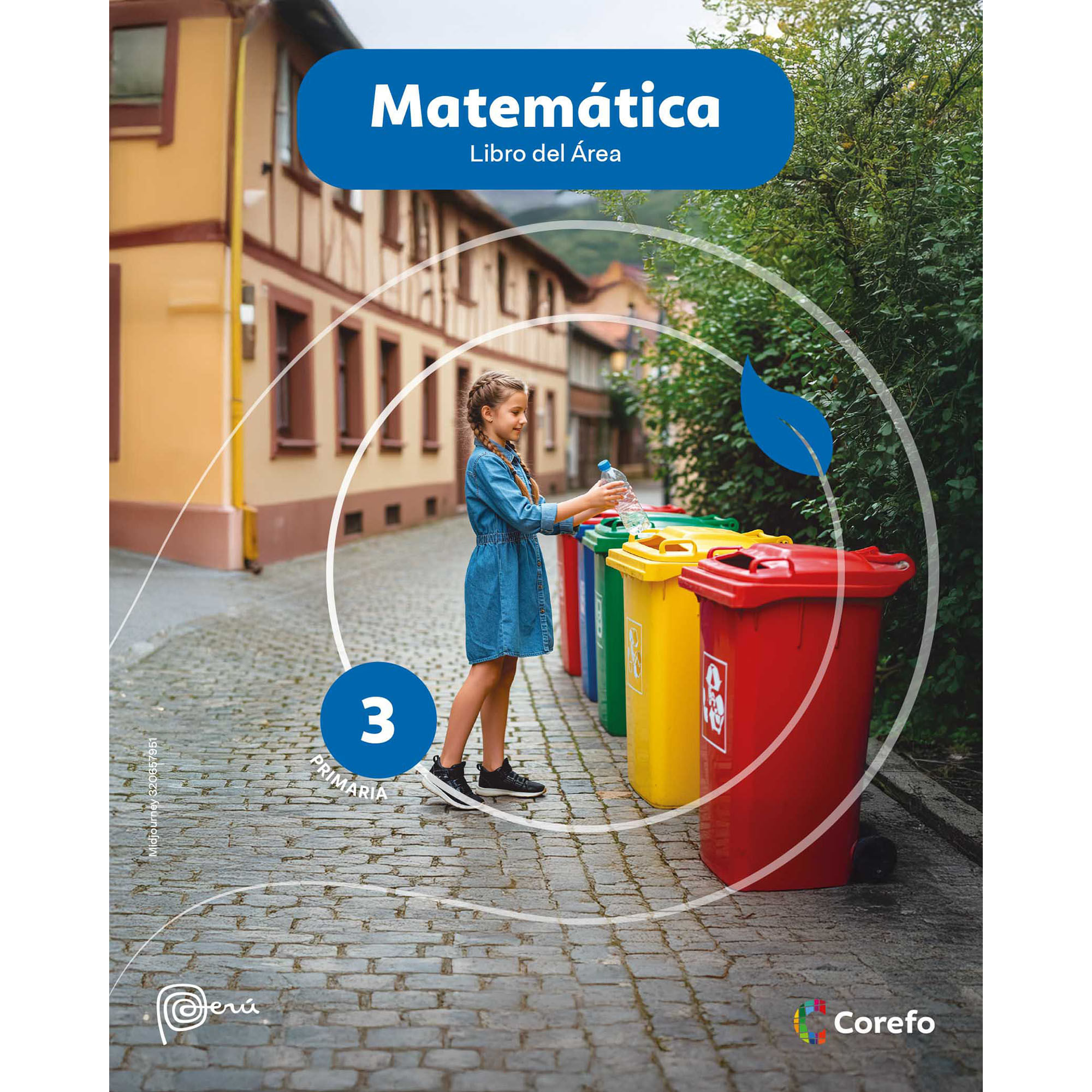 Libro COREFO Matemática 3ero Primaria Pack 4 Libros
