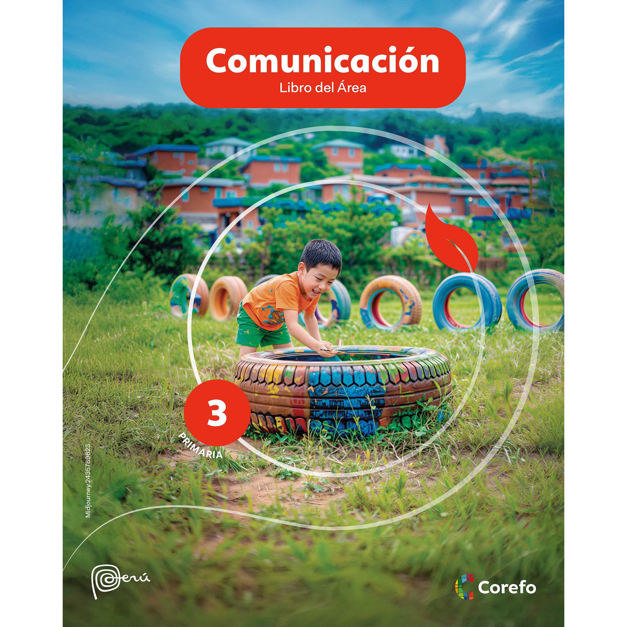 Libro COREFO Comunicación 3ero Primaria Pack 4 Libros