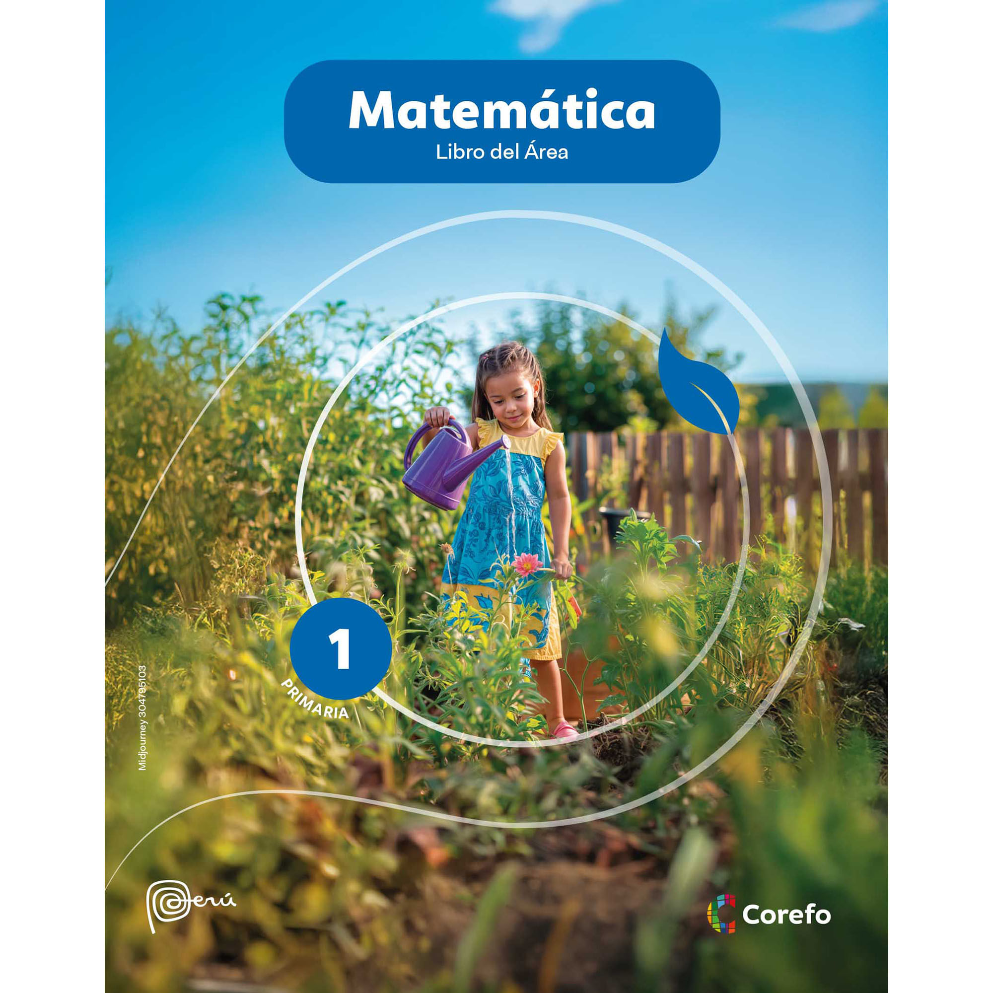 Libro COREFO Matemática 1ero Primaria Pack 4 Libros