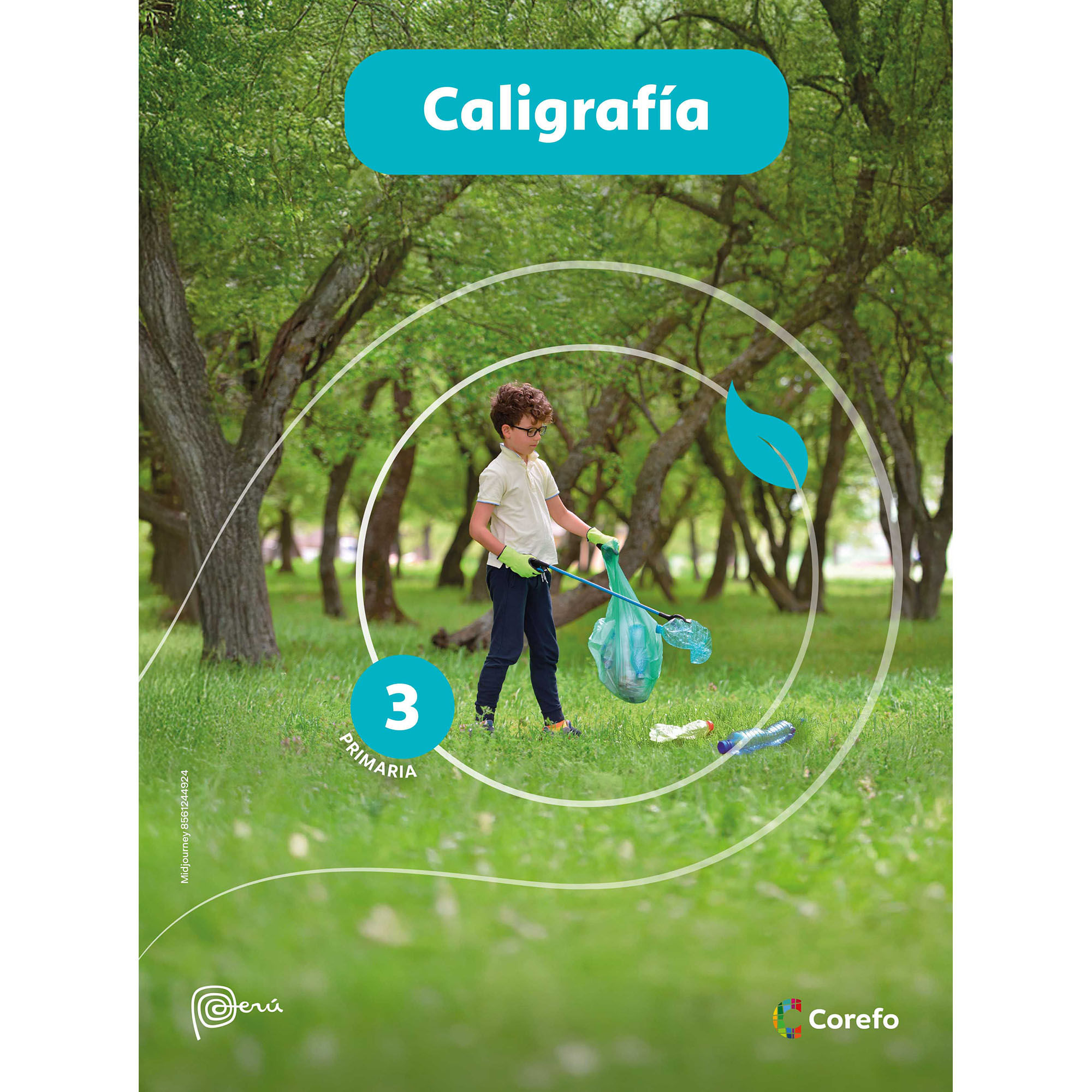 Libro COREFO Caligrafía 3ero Primaria