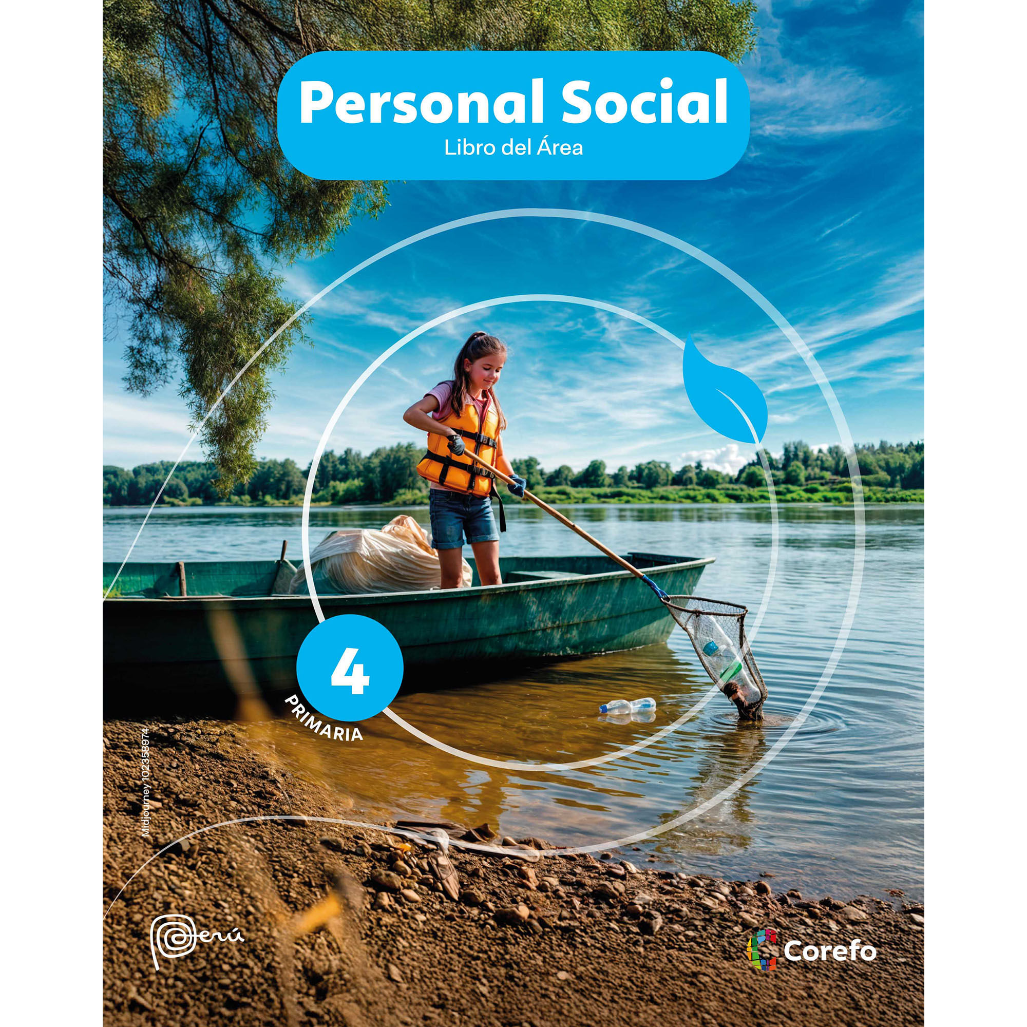Libro COREFO Personal Social 4to Primaria Pack 3 Libros