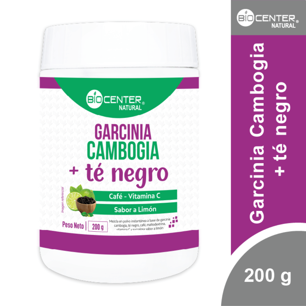 Garcinia Cambogia Te negro x 200 g - Biocenter Natural