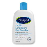 Cetaphil Loción Limpiadora facial 236ml piel sensible normal o seca
