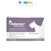 Xelamec Combi Spot On 2Ml 10 a 20 Kg x 1 Pipeta Antipulgas y Antiparasitario para Perros