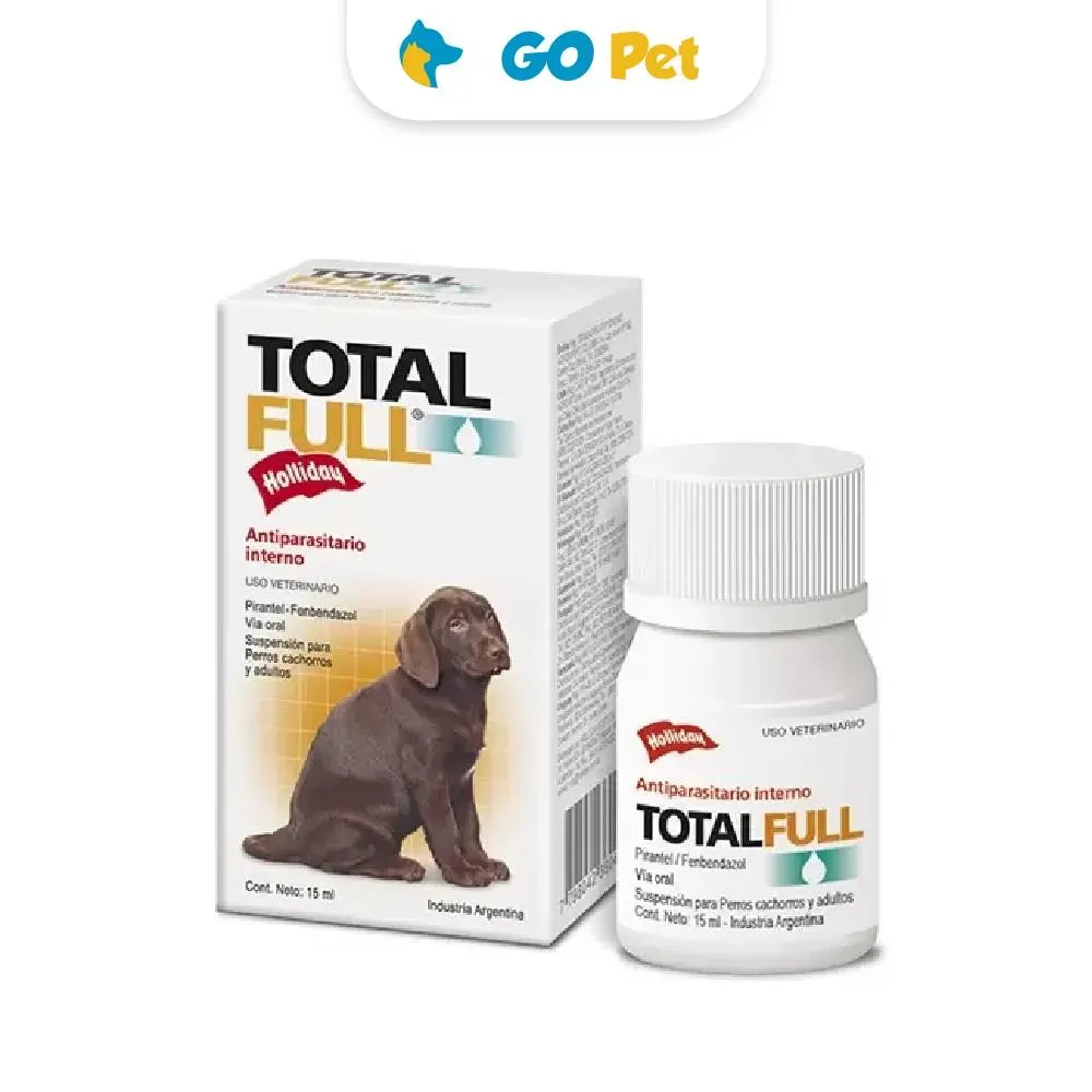 Holliday Total Full Suspension Perro x 15 Ml Antiparasitario Interno