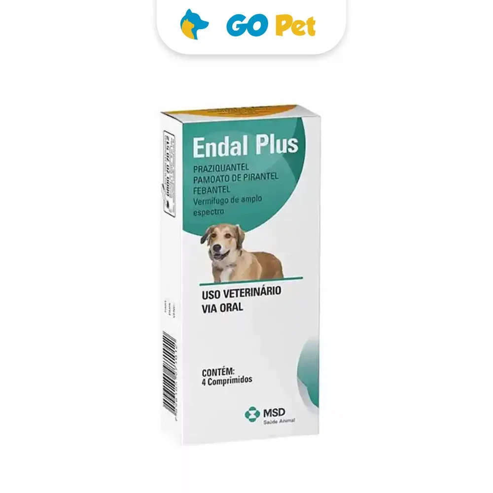 Endal Plus Antiparasitario Caja X 4 comprimidos