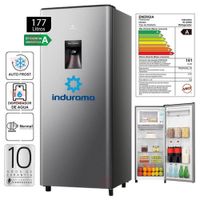 Refrigeradora Indurama RI-289D 177 Litros Plateado