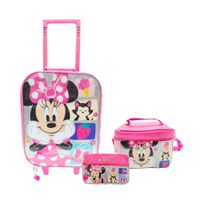 Pack Escolar Maleta Minnie Mouse Exo Fucsia Oficio