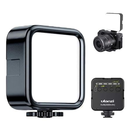 Luz LED Recargable portátil para fotografía