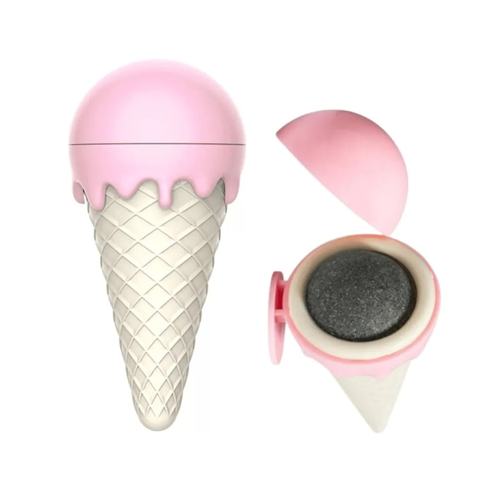 Juguete catnip caramelo duro para gatos helado rosa
