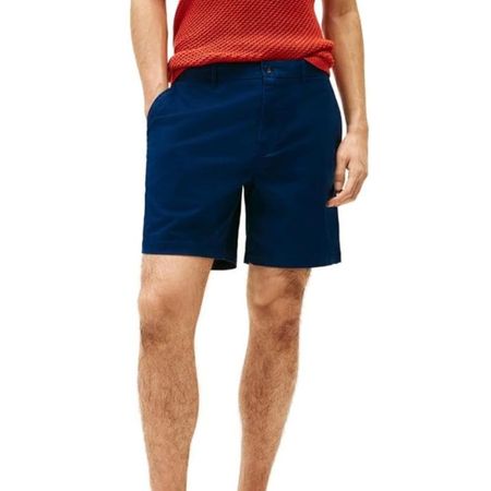 Short TOMMY HILFIGER Algodón Regular 7 - Azul Oscuro TOMMY HILFIGER ALGODON REGULAR 7 - AZUL OSCURO