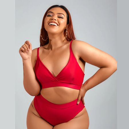 Traje de Baño Havana Rojo - 3XL