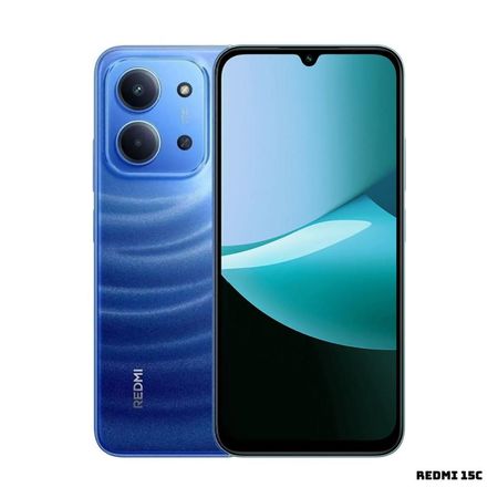 CELULAR XIAOMI REDMI 15C 4GB RAM 128GB ROM - AZUL LUNAR