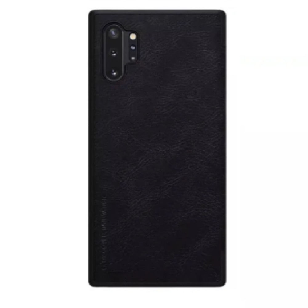 Case Qin Pro Leather para Samsung Note 10 Plus - NEGRO