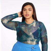 Top de Tul Nahomi Ocean