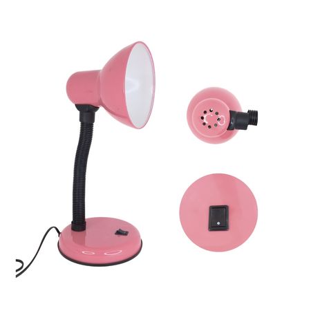 Lampara de Escritorio con Base -ROSADO