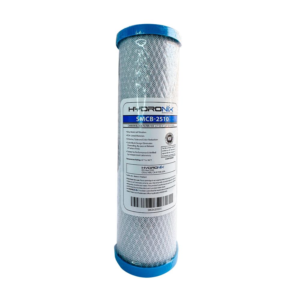 Filtro cartucho carbon activado para purificador de agua SMCB-2510